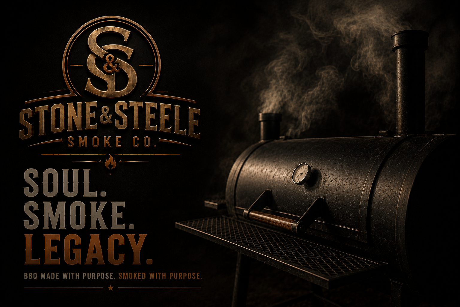 Stone & Steele Smoke Co. — Soul. Smoke. Legacy.
